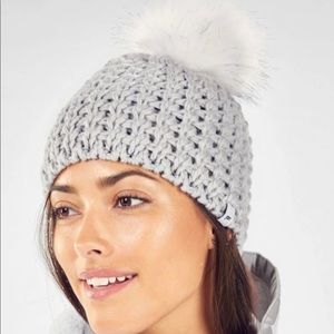 Fabletics Chunky Pom Beanie Hat
